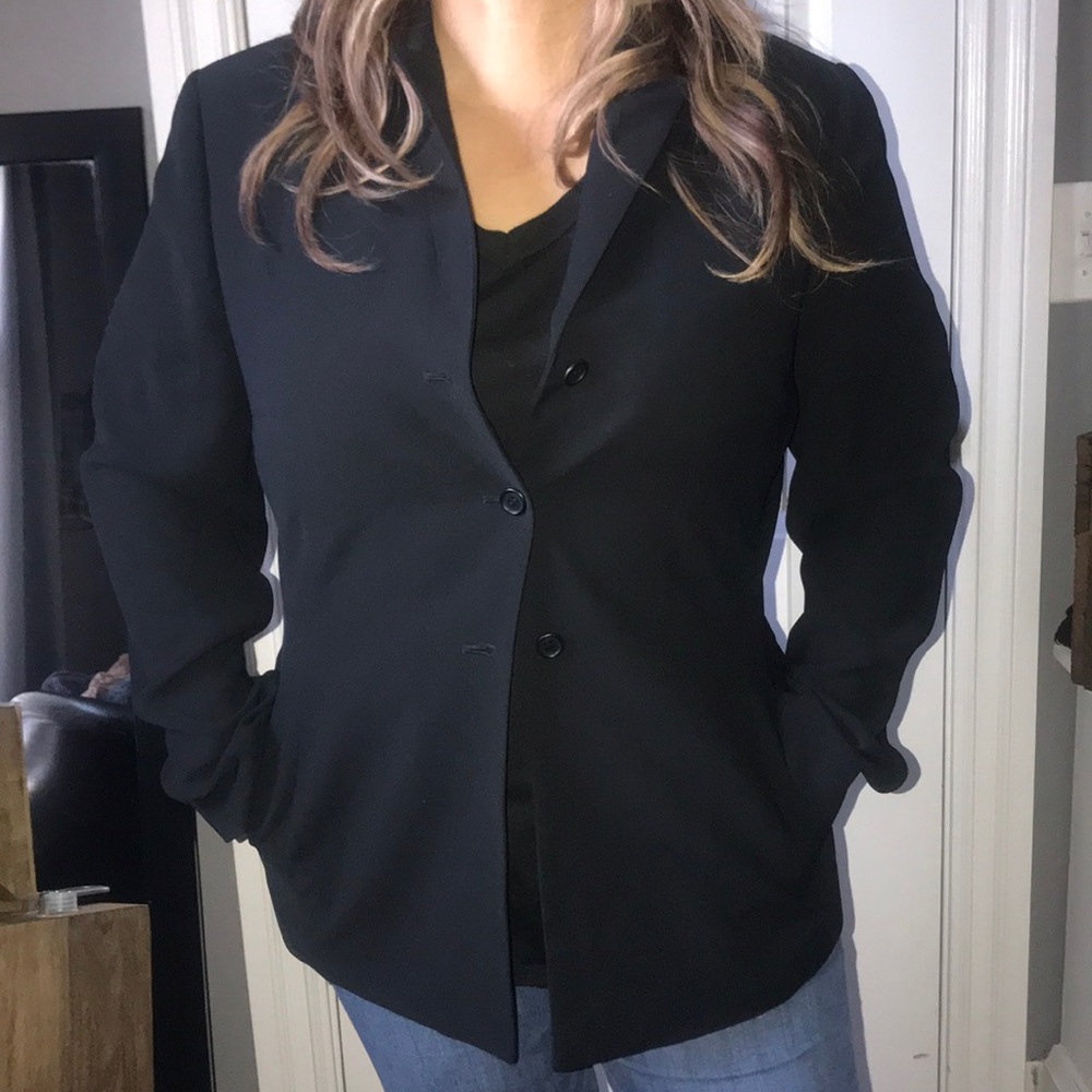 Tahari Black Blazer